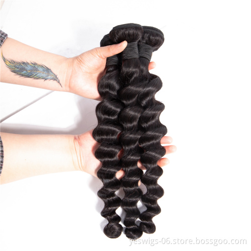 100 Unprocessed Virgin Human Hair Loose Deep Wave Bundles Hot Selling Malaysian Cuticle Aligned Hair Human Extensions Loose Deep
